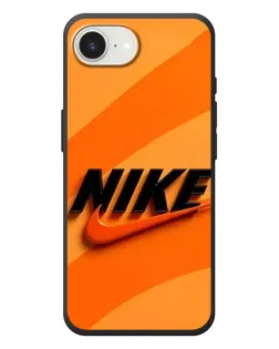 Чехол для iPhone 17e с картинкой «Оранжевый драйв Nike»