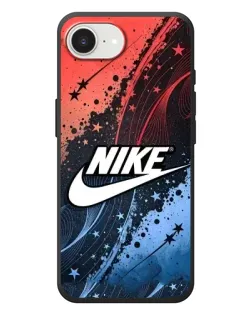 Чехол для iPhone 17e с картинкой «Градиентный принт Найк»