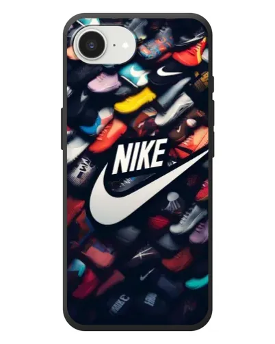 Чехол для iPhone 17e с картинкой «Коллекция кроссовок Nike»