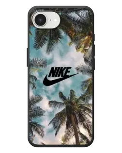 Чехол для iPhone 17e с картинкой «Тропический принт Nike»
