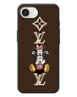 Чохол для iPhone 17e з картинкою «LV та Міккі Маус»