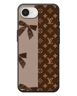 Чохол для iPhone 17e з картинкою «Louis Vuitton — банти»