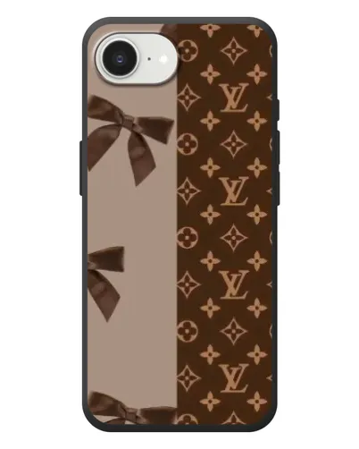 Чохол для iPhone 17e з картинкою «Louis Vuitton — банти»