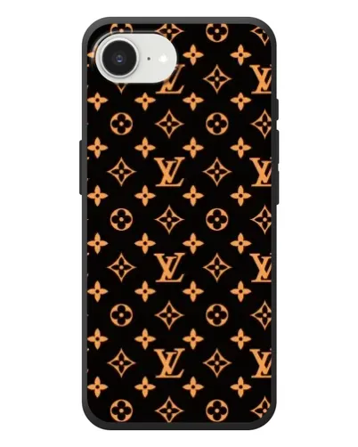 Чохол для iPhone 17e з картинкою «Золота монограма LV»