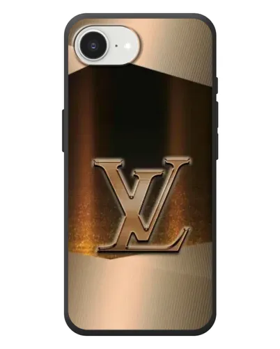 Чохол для iPhone 17e з картинкою «LV — золоте сяйво»