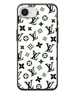Чохол для iPhone 17e з картинкою «Монохромний хаос LV»