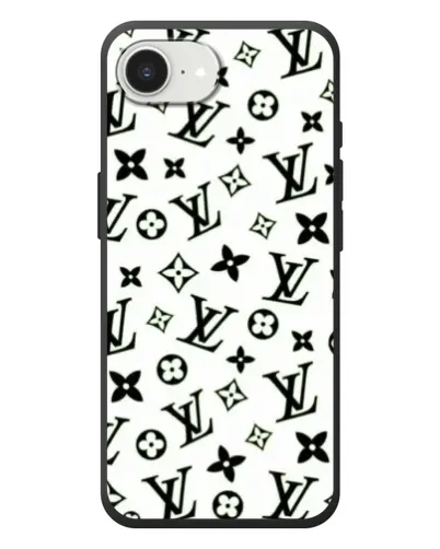 Чохол для iPhone 17e з картинкою «Монохромний хаос LV»