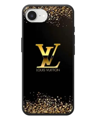 Чохол для iPhone 17e з картинкою «LV — золоті іскри»