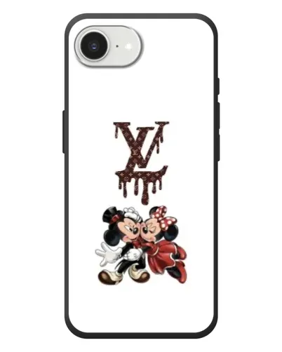 Чохол для iPhone 17e з картинкою «LV та Міккі Маус»