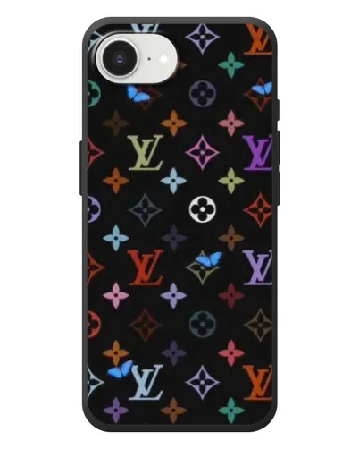Чохол для iPhone 17e з картинкою «Кольорова монограма LV»