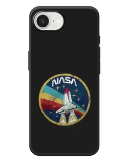 Чехол для iPhone 17e с картинкой «NASA — эмблема миссии»