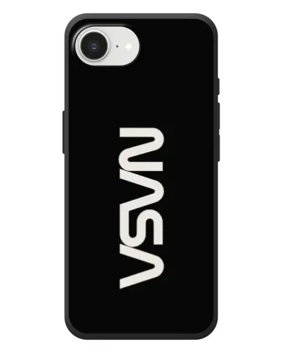 Чехол для iPhone 17e с картинкой «NASA — вертикальный логотип»