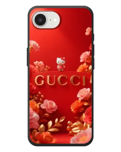 Чехол для iPhone 17e с картинкой «Gucci — золотой сад»