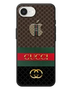 Чехол для iPhone 17e с картинкой «Gucci — брендированный десерт»
