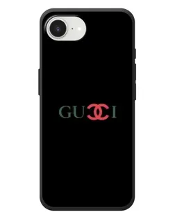 Чехол для iPhone 17e с картинкой «Gucci — красный градиент»