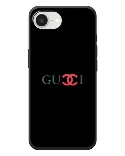 Чехол для iPhone 17e с картинкой «Gucci — красный градиент»