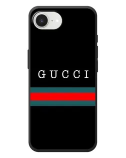 Чехол для iPhone 17e с картинкой «Gucci — красный пояс»