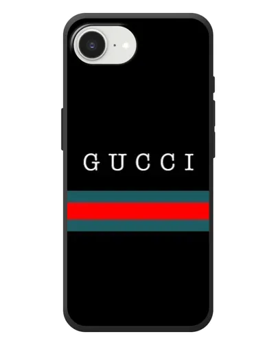 Чехол для iPhone 17e с картинкой «Gucci — красный пояс»