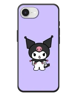 Чохол для iPhone 17e з картинкою «Kuromi — ніжний фіолетовий»