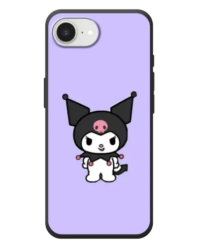Чохол для iPhone 17e з картинкою «Kuromi — ніжний фіолетовий»