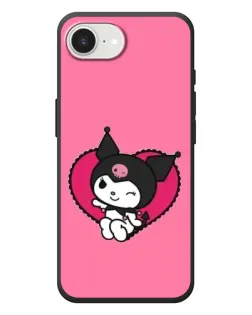 Чохол для iPhone 17e з картинкою «Kuromi — любов у серці»