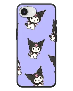 Чохол для iPhone 17e з картинкою «Паттерн з Kuromi»