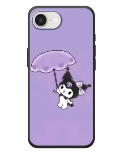 Чохол для iPhone 17e з картинкою «Kuromi з парасолькою»