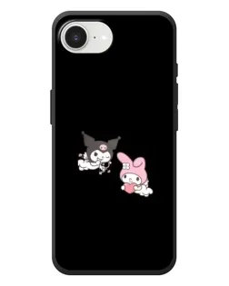 Чохол для iPhone 17e з картинкою «My Melody та Kuromi»