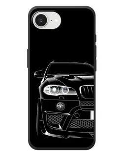 Чохол для iPhone 17e з картинкою «Темний силует BMW»