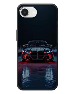 Чохол для iPhone 17e з картинкою «BMW на мокрій дорозі»