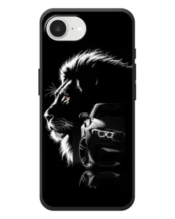 Чохол для iPhone 17e з картинкою «BMW та лев»