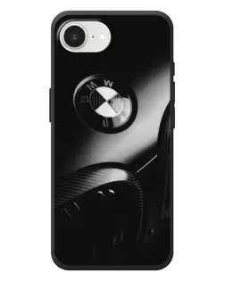 Чохол для iPhone 17e з картинкою «Емблема BMW — макро»