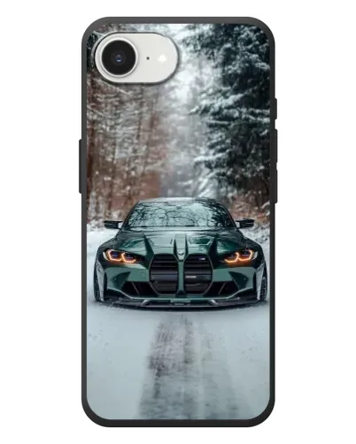 Чохол для iPhone 17e з картинкою «BMW у зимовому лісі» Чохол для iPhone 17e з картинкою «BMW у зимовому лісі»