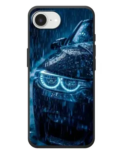 Чехол для iPhone 17e с картинкой «BMW под дождем»