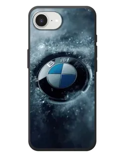 Чехол для iPhone 17e с картинкой «Логотип BMW — лед»