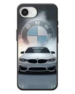 Чехол для iPhone 17e с картинкой «BMW в белом дыму»