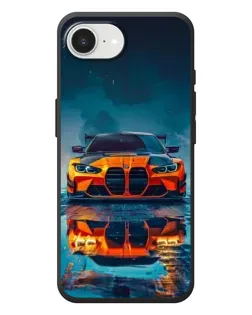 Чехол для iPhone 17e с картинкой «BMW — золотая эмблема»