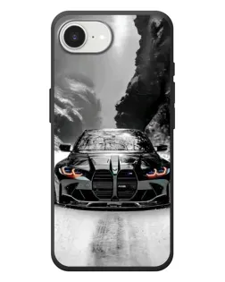 Чехол для iPhone 17e с картинкой «BMW — акварельный дрифт»