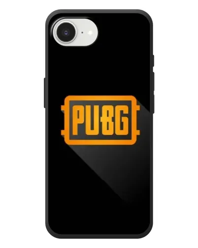 Чехол для iPhone 17e с картинкой «PUBG — рамка лого»