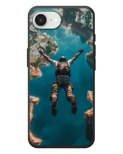 Чехол для iPhone 17e с картинкой «PUBG — свободное падение»