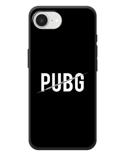 Чехол для iPhone 17e с картинкой «PUBG — белый логотип»