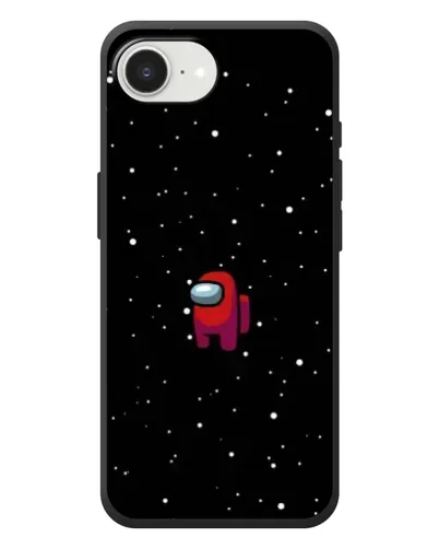 Чехол для iPhone 17e с картинкой «Красный Among Us» Чехол для iPhone 17e с картинкой «Красный Among Us»