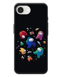 Чехол для iPhone 17e с картинкой «Among Us космос»
