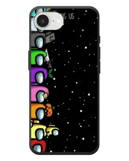 Чехол для iPhone 17e с картинкой «Команда Among Us»