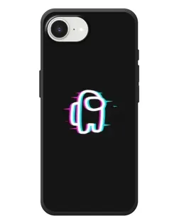 Чехол для iPhone 17e с картинкой «Among Us неон»