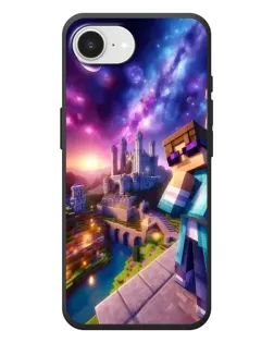 Чехол для iPhone 17e с картинкой «Стив и космос»