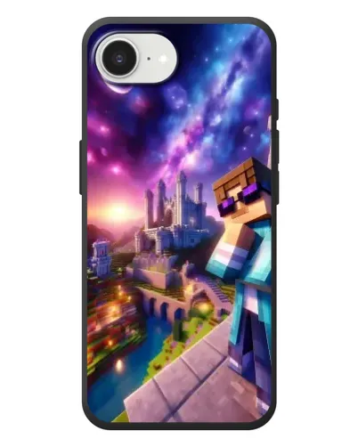 Чехол для iPhone 17e с картинкой «Стив и космос»