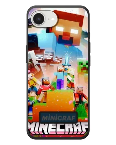Чехол для iPhone 17e с картинкой «Minecraft герои игры»