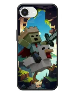 Чехол для iPhone 17e с картинкой «Стив и гусь»