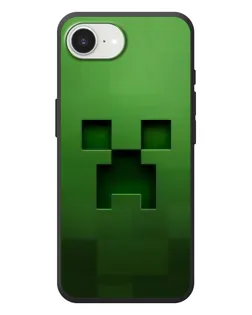 Чехол для iPhone 17e с картинкой «Крипер микро-дизайн»